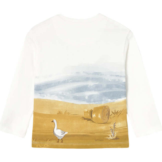 Baby Landscape T-Shirt, White - T-Shirts - 2
