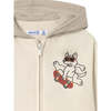 Baby Interactive Zip Sweatshirt, Beige - Sweatshirts - 3