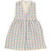 Zora Apron Dress, Padded Floral - Dresses - 1 - thumbnail
