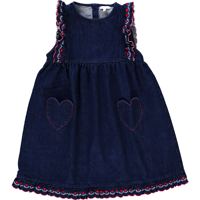 Tessa Apron Dress, Denim