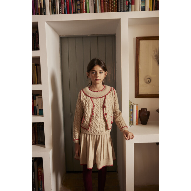 Sienna Skirt Natural Knit - Skirts - 3