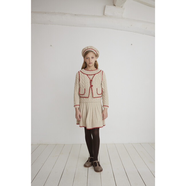 Sienna Sweater, Natural Knit - Sweaters - 4