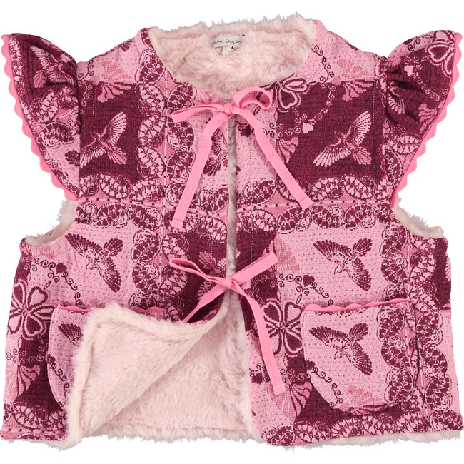 Nina Vest, Rose Bandana - Vests - 2