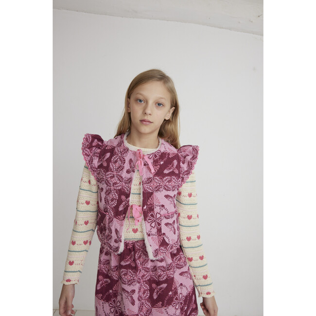 Nina Vest, Rose Bandana - Vests - 3