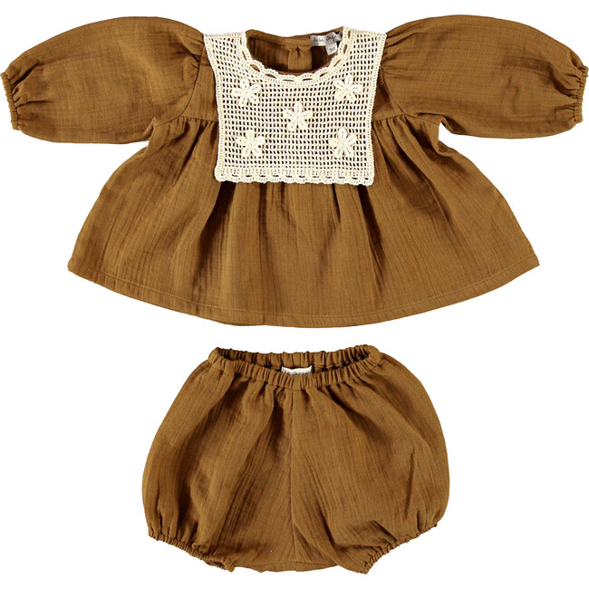 Myla Baby Set, Mustard