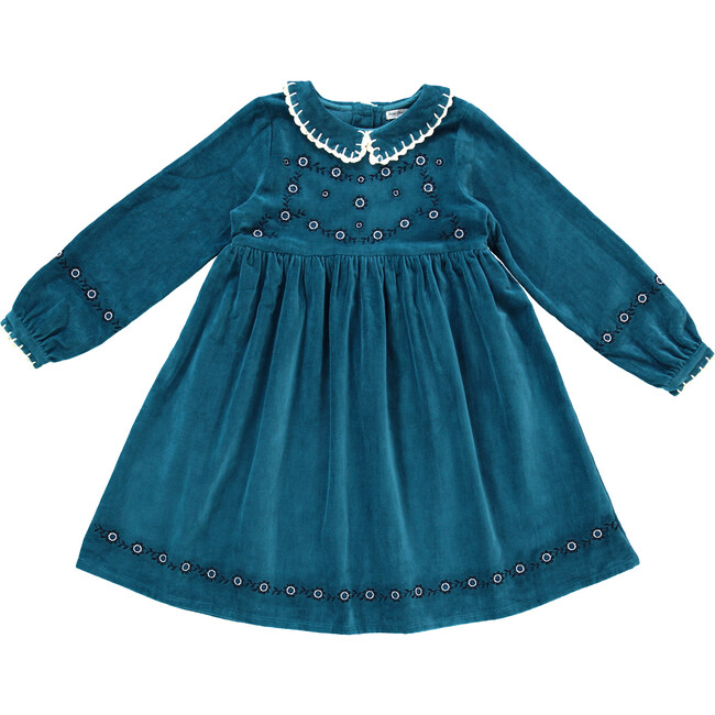 Millie Dress, Steel Blue