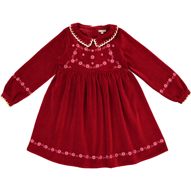 Millie Dress, Red Flame