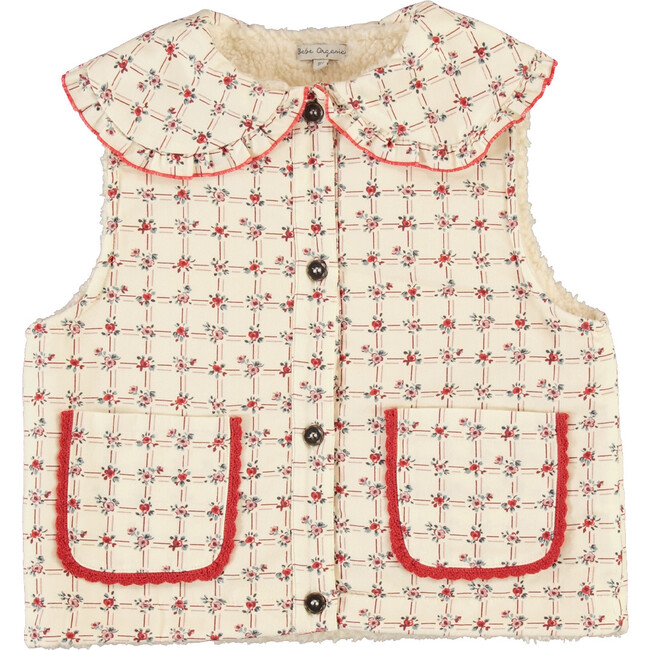 Lissy Vest, Geometric Roses