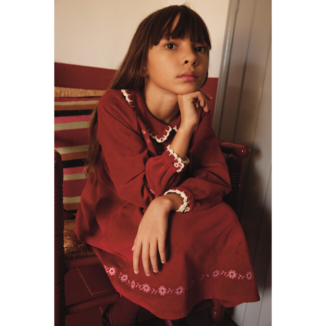 Millie Dress, Red Flame - Dresses - 4