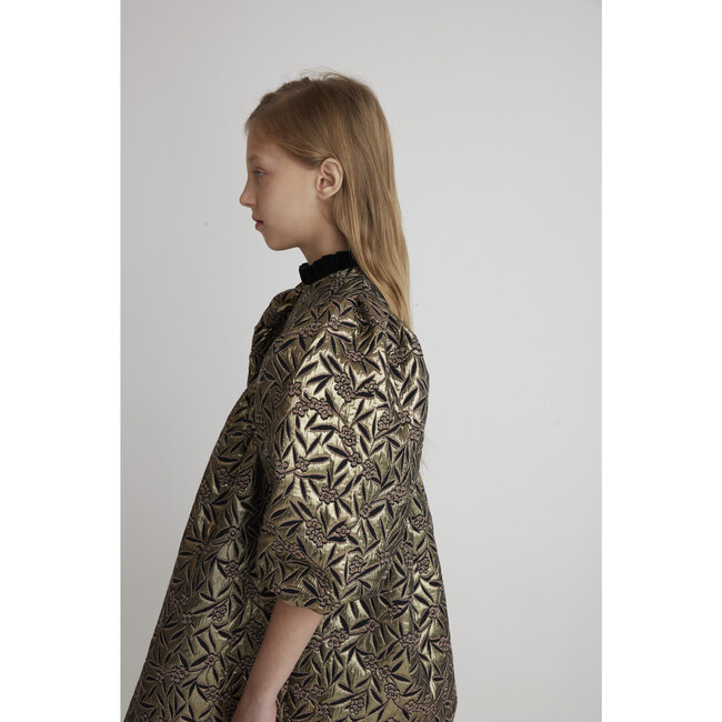 Isadora Dress, Metallic Florals - Dresses - 3