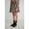 Isadora Skirt, Metallic Florals - Skirts - 2