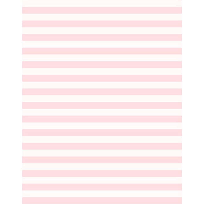 Two Way Zip Striped Footie Pajama, Light Pink Stripe - Footie Pajamas - 2
