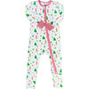 Holiday Baby Pima Convertible Zipper Footie, Winter's Whimsy - Footie Pajamas - 3