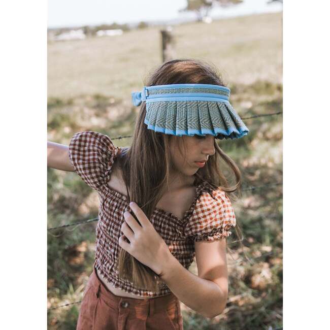 Blue Bird Cabana Child Sun Visor - Hats - 2