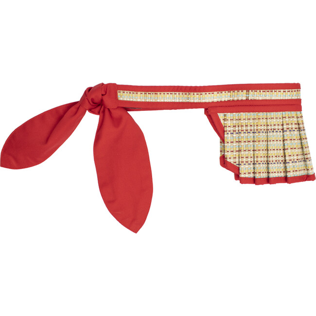 Little Bay Child Sun Visor, Berry - Hats - 4