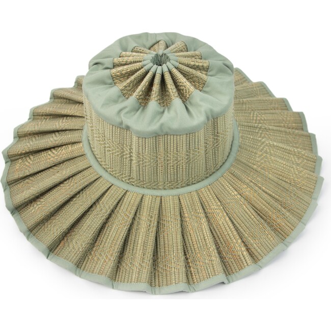 Women's Capri Hat, Sea Foam, Maxi - Hats - 4
