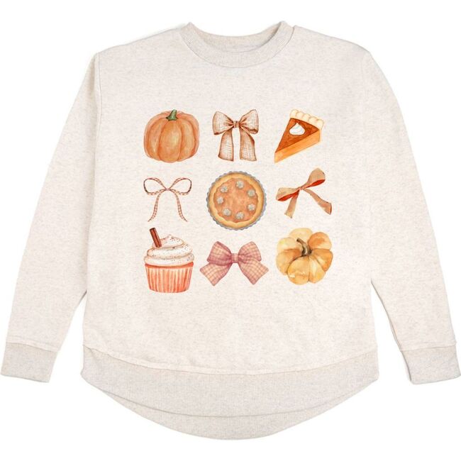Thankful Thanksgiving Women's Sweatshirt, Natural