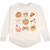 Thankful Thanksgiving Women's Sweatshirt, Natural - Sweatshirts - 1 - thumbnail