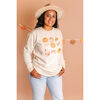 Thankful Thanksgiving Women's Sweatshirt, Natural - Sweatshirts - 2