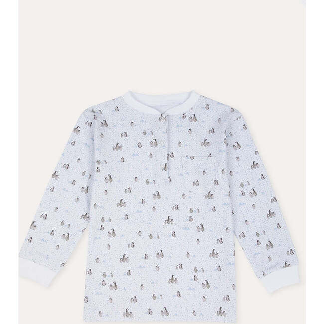 Pima Cotton Penguin, Off White