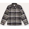 Checked Flannel Shirt, Green - Button Downs - 1 - thumbnail