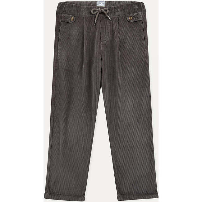 Flannel Jogger Trousers, Nocciola