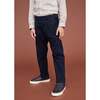 Chino Trousers, Navy - Pants - 2