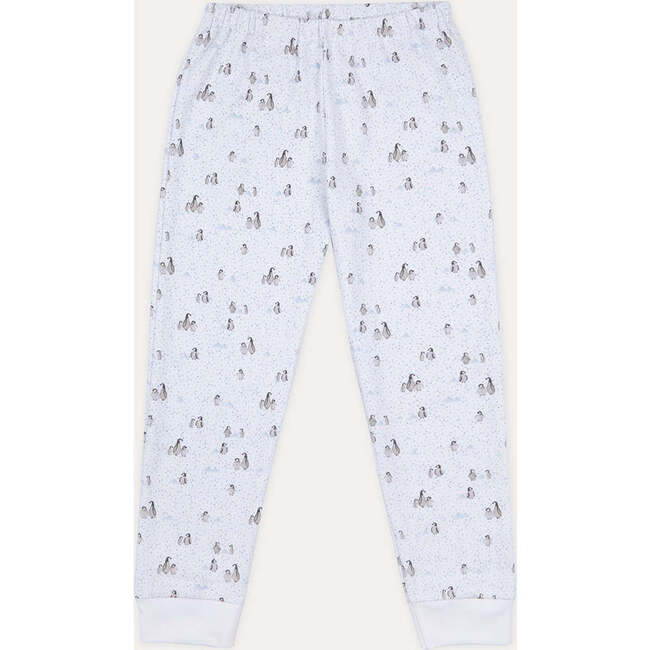 Pima Cotton Penguin, Off White - Pajamas - 3