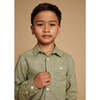 Flannel Shirt, Green - Button Downs - 2