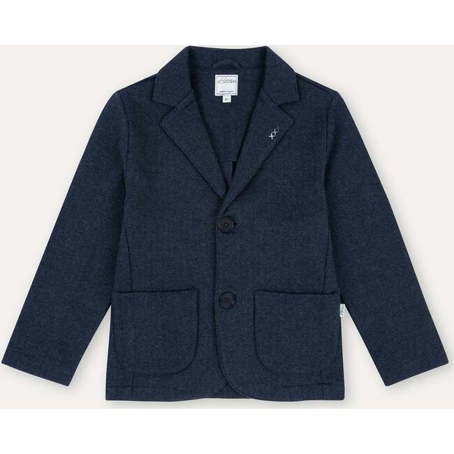 Knitted Blazer, Navy