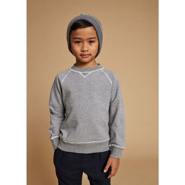 Sweatshirt, Grey - Sweatshirts - 2