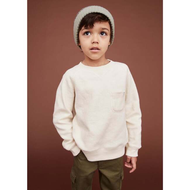 Inside Out Sweatshirt, Cream - Sweatshirts - 2