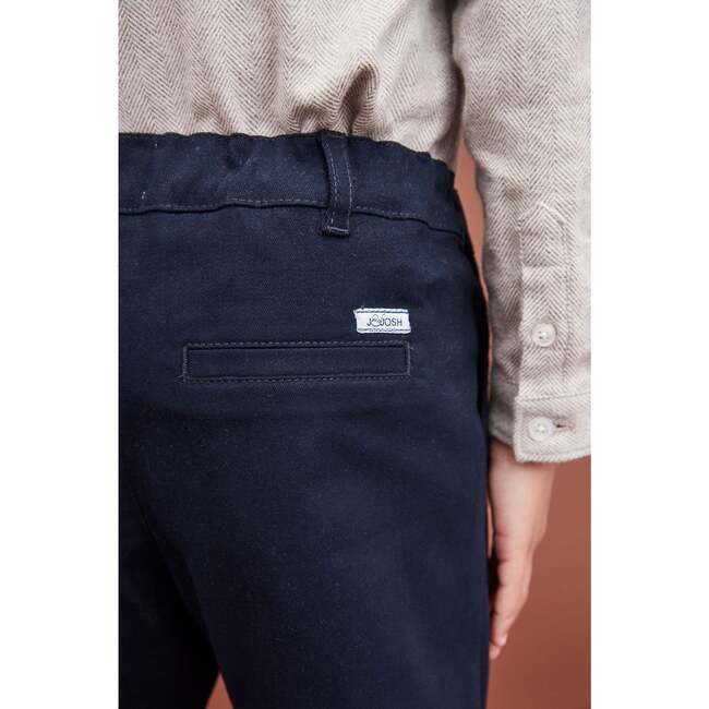 Chino Trousers, Navy - Pants - 5