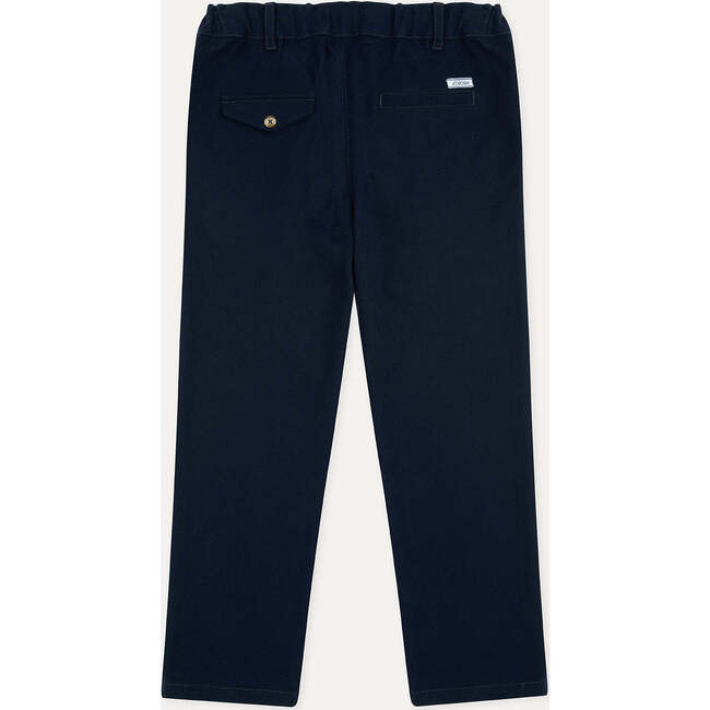 Chino Trousers, Navy - Pants - 6