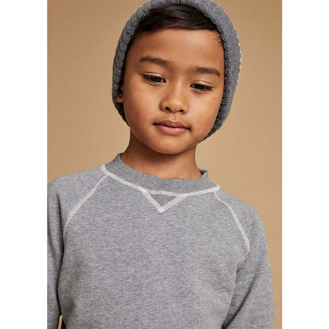 Sweatshirt, Grey - Sweatshirts - 4