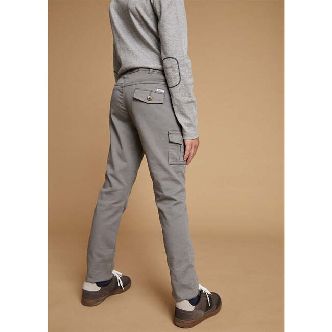 Cargo Trousers, Grey - Pants - 4