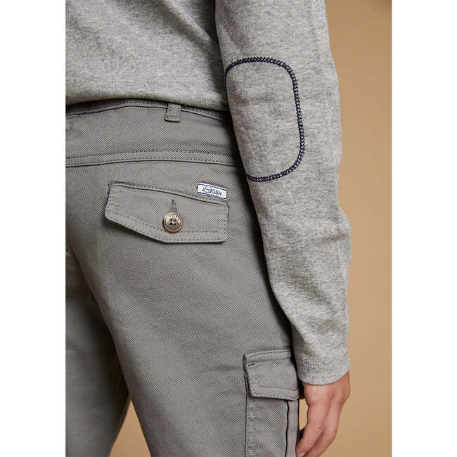 Cargo Trousers, Grey - Pants - 5