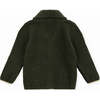 Merino Cashmere Shawl Cardigan, Green - Cardigans - 5