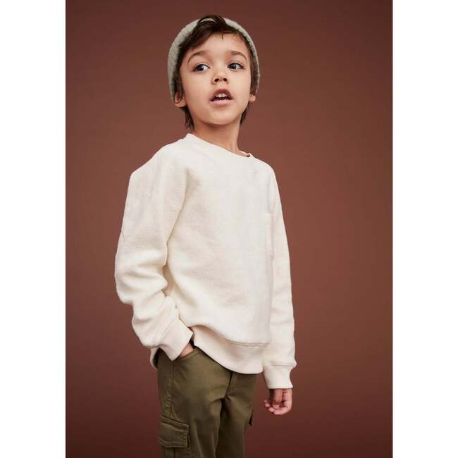 Inside Out Sweatshirt, Cream - Sweatshirts - 4