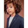Knitted Blazer, Navy - Blazers & Sport Coats - 4