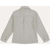 Chevron Flannel Shirt, Grey - Button Downs - 7