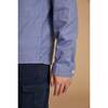 Flannel Shirt, Blue - Button Downs - 4