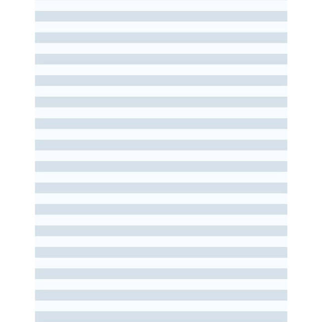 Convertible 2-Way Zip Striped Pima Footie Pajama, Light Blue Stripe