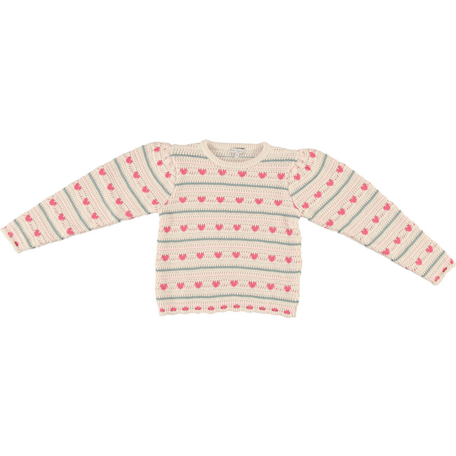 Josie Sweater, Heart Knit