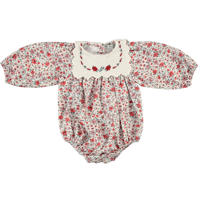 Clementine Romper, Sweet Roses