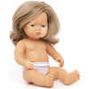 15'' Baby Doll Caucasian Dirty Blonde Girl with Vitiligo - Dolls - 1 - thumbnail