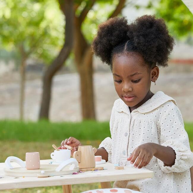 Wooden Tea Set Doll Accessory Play Set - Doll Accessories - 3