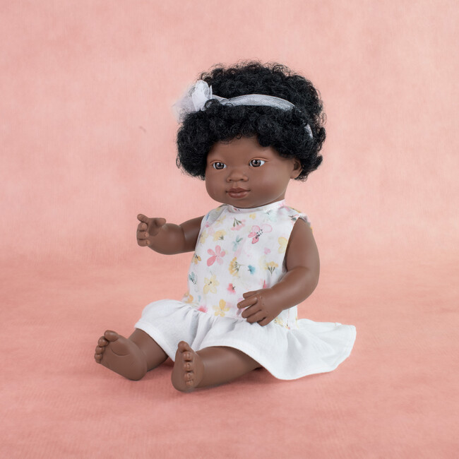 My Friends and Me Collection African Baby Girl Doll with Black Hair - 15" - Dolls - 3