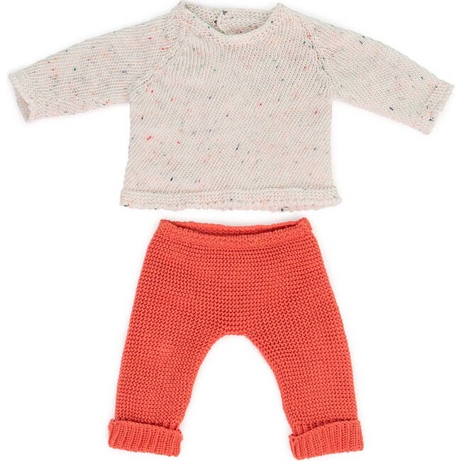 15" Knitted Doll Outfit, Sweater & Trousers
