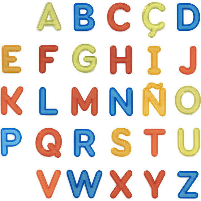 Translucent Uppercase Letters 76 pcs - Educational Toys - 2